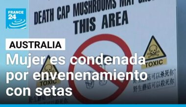 Australia: mujer es condenada por proporcionar hongos venenosos a la familia de su exmarido