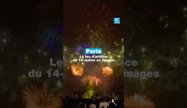 Paris : le feu d'artifice du 14-Juillet en images • FRANCE 24