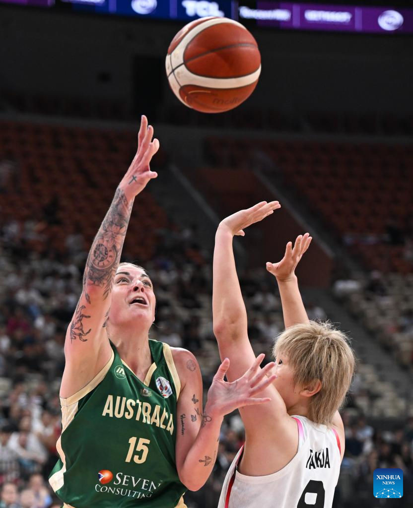 FIBA Women's Asia Cup: Australia vs. Japan-Xinhua