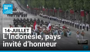 L’Indonésie ouvre le défilé militaire du 14-Juillet en tant que pays invité • FRANCE 24