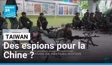 Taïwan : des ex-collaborateurs du président soupçonnés d’espionner pour la Chine • FRANCE 24