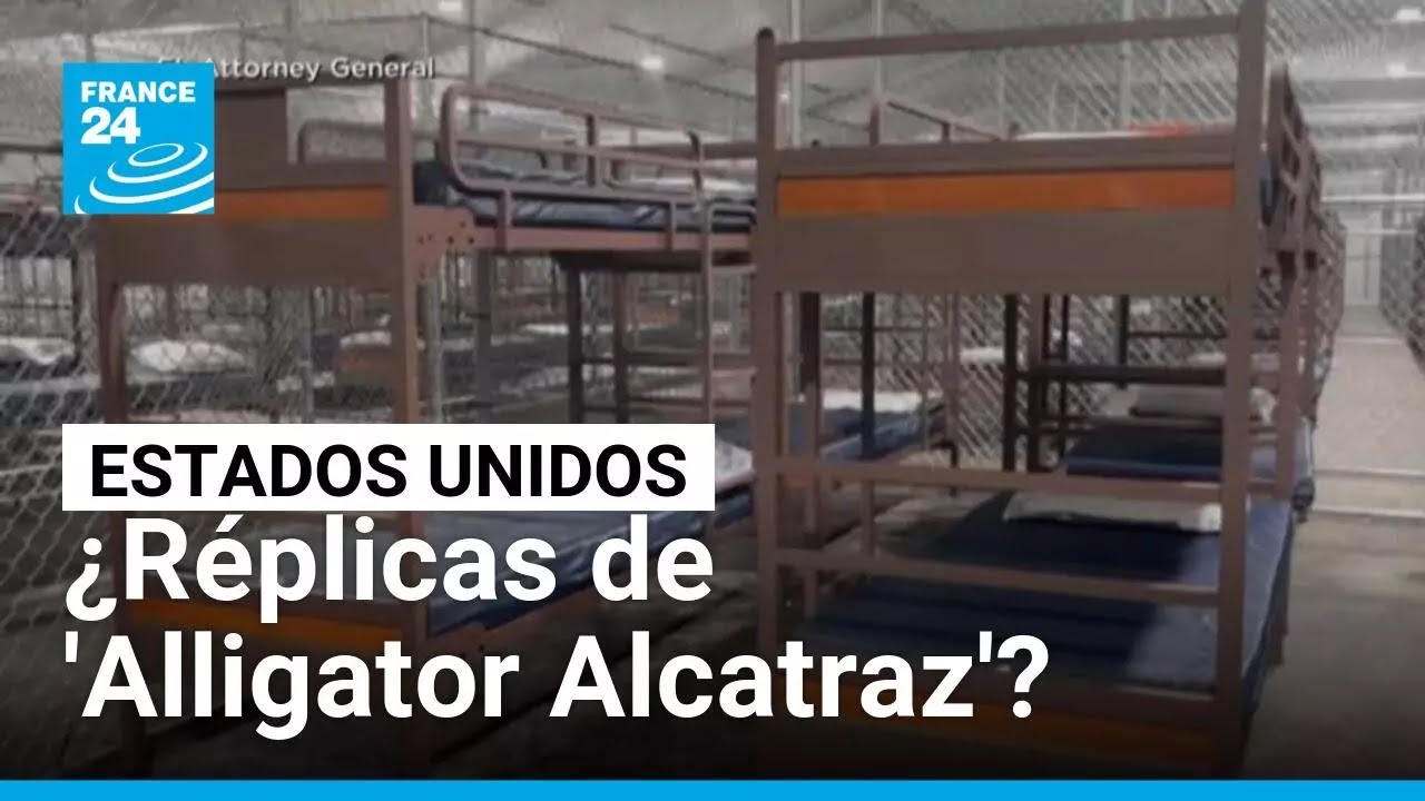 ¿Más 'Alligator Alcatraz'? Trump evalúa nuevas prisiones para migrantes irregulares • FRANCE 24