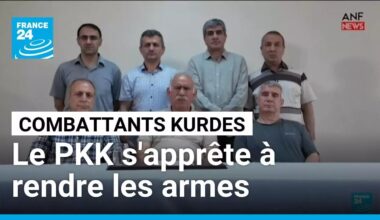 Les combattants kurdes du PKK s'apprêtent à rendre les armes • FRANCE 24
