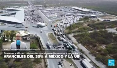 Informe desde Ciudad de México: México rechaza aranceles de Trump, pero abre la puerta a negociar