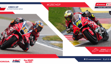 Honda riders Luca Marini and Joan Mir gear up for MotoGP’s long-awaited return to Brno, aiming to build momentum at the iconic Czech circuit.