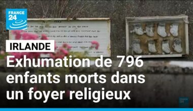Irlande : exhumation de 796 enfants morts dans un foyer religieux • FRANCE 24