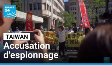 Taïwan: d'ex-proches du président accusés d'espionnage pour le compte de Pékin • FRANCE 24