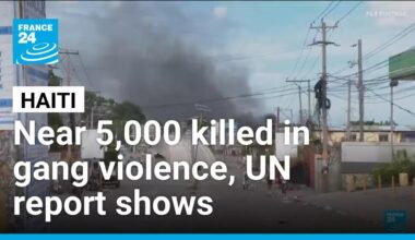 Haiti gang violence claims 5,000 lives in less than a year, UN report shows • FRANCE 24 English