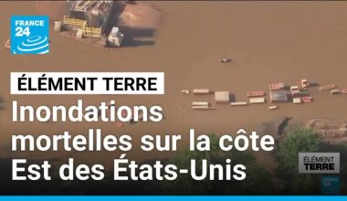 Pluies torrentielles et inondations mortelles dans le New Jersey et à New York • FRANCE 24