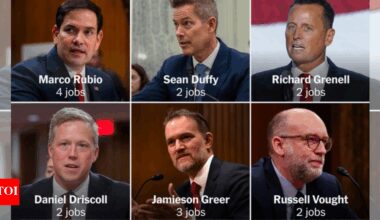 MAGA multitaskers: Who are the Trump officials with multiple jobs? Meet the six bigwigs running the show