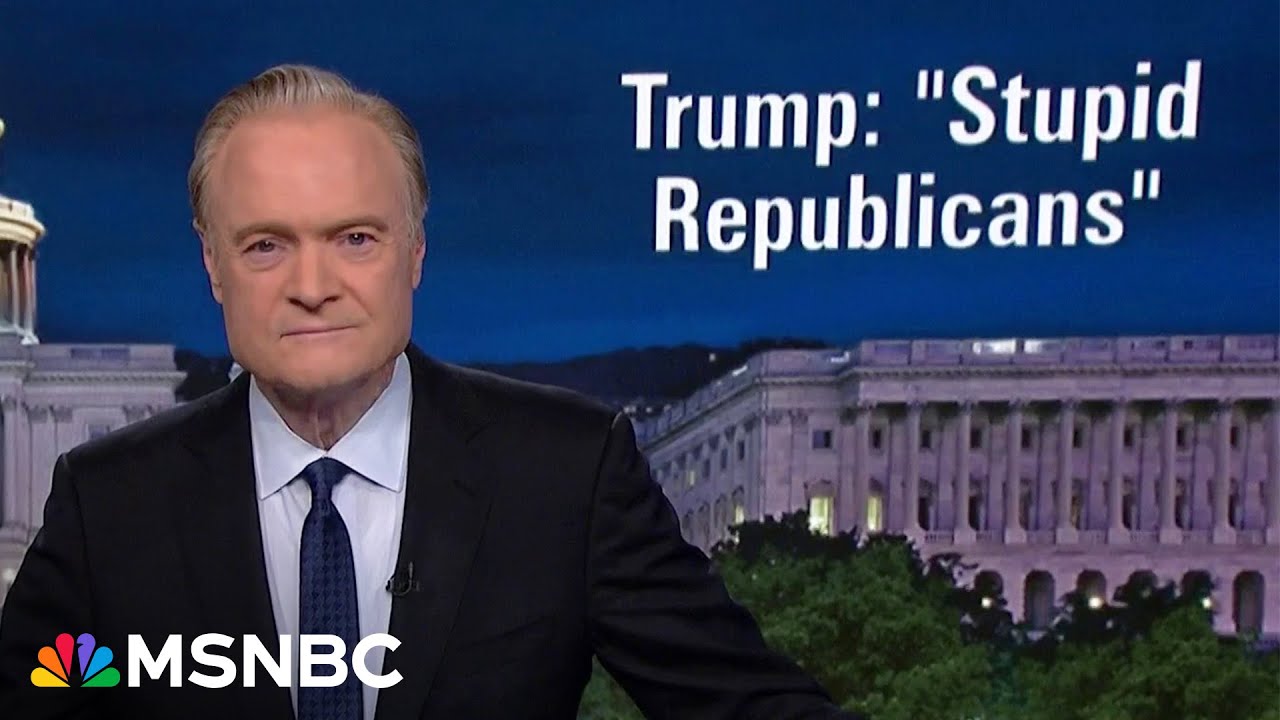 Lawrence: As Trump supporters turn on him over the Epstein files, Trump calls them ‘stupid’ 