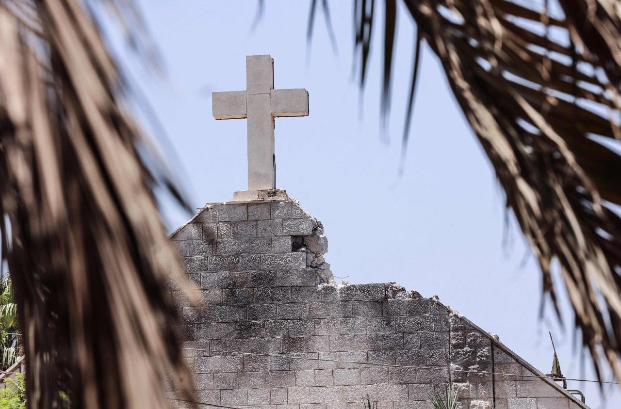 Pope renews call for ceasefire in Gaza after attack on Catholic parish