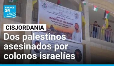 Cisjordania: familias de dos palestinos asesinados por colonos israelíes exigen justicia