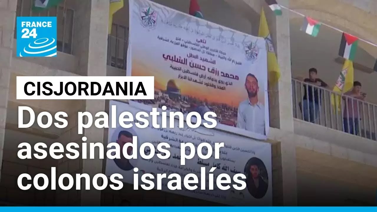 Cisjordania: familias de dos palestinos asesinados por colonos israelíes exigen justicia
