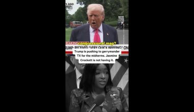 Trump and Abbott's Redistricting Push