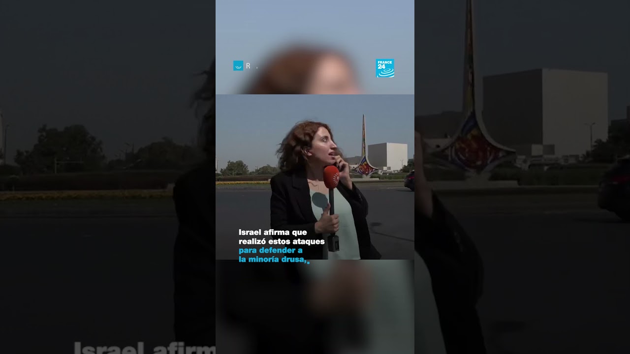 Periodistas registraron el ataque del Ejército israelí sobre siria