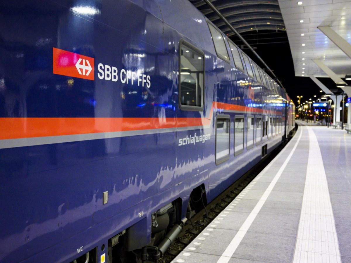 Night trains from Switzerland to Sweden and Denmark planned for 2026