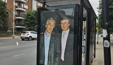Photo taken on Wandsworth Rd, walking distance from the US Embassy