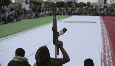 Yemen Houthis Iran Flag