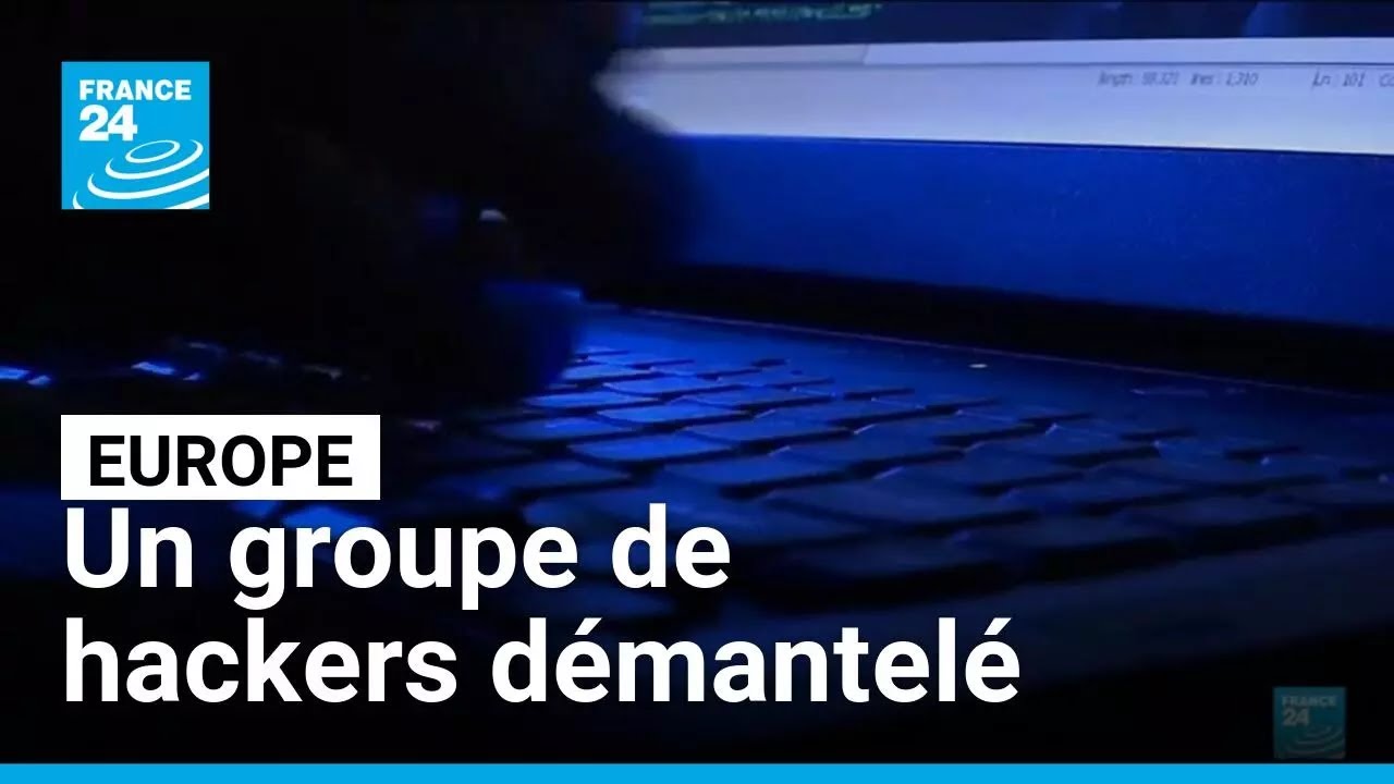 Un groupe pro-russe démantelé : coup de filet majeur contre des hackers • FRANCE 24