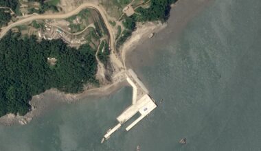 Sohae Satellite Launching Stations Pier Construction