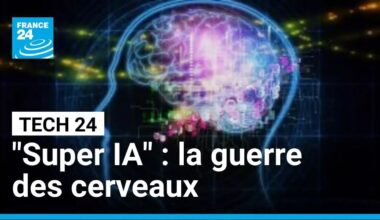 "Super IA" : des chercheurs payés jusqu'à 300 millions de dollars ! • FRANCE 24
