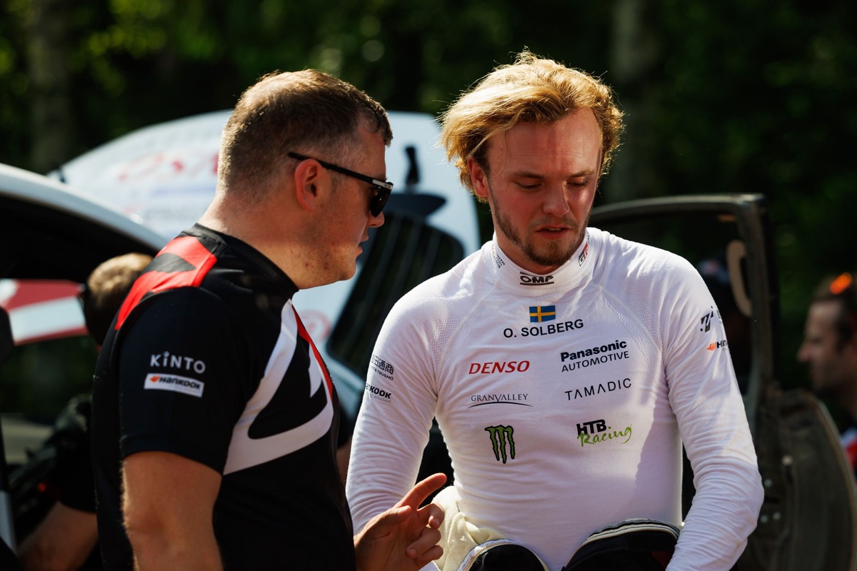Oliver Solberg’s rapid WRC return shakes up Rally Estonia