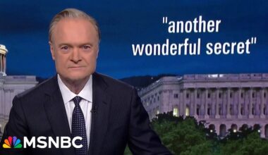 Lawrence: VP Vance wants WSJ to release the Trump letter to Epstein, which could destroy Trump