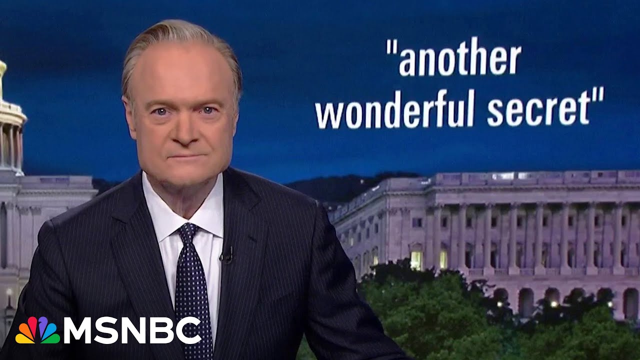 Lawrence: VP Vance wants WSJ to release the Trump letter to Epstein, which could destroy Trump