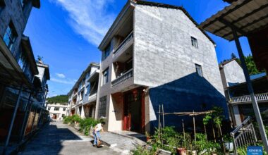 Rural living environment improved in China's Guizhou-Xinhua