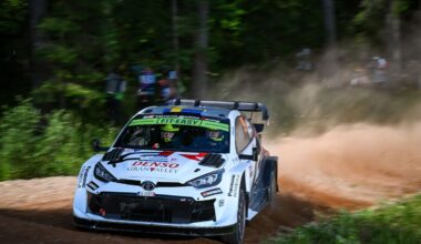 Oliver Solberg stuns WRC field to lead Rally Estonia on Rally1 return