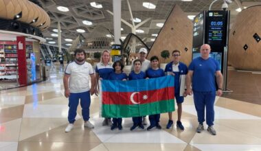 Azerbaijani gymnasts arrive in Croatia for European Youth Olympic Festival