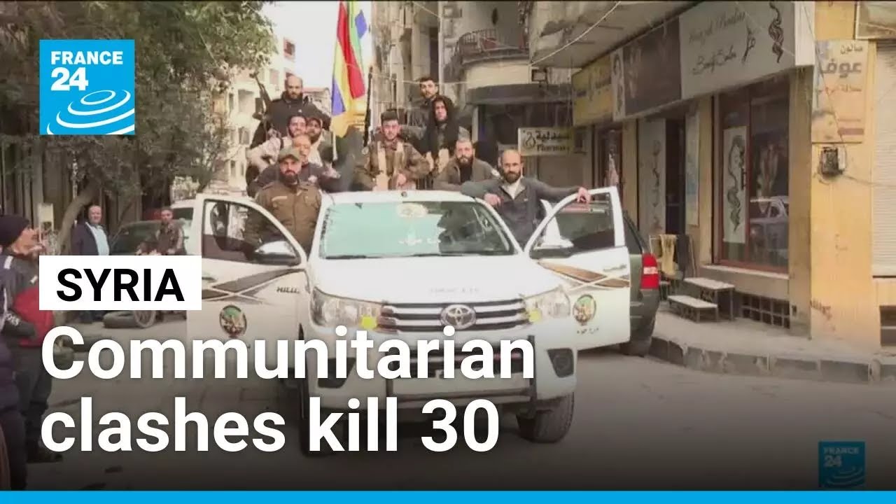 Syria: Clashes between Druze militias and Sunni Bedouin clans kill more than 30 people • FRANCE 24