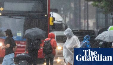 UK weather: Met Office warns of danger to life from thunderstorms and floods | UK weather