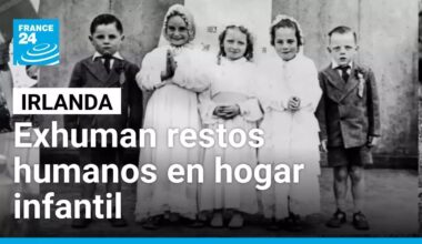 Irlanda: comenzó la exhumación de fosas comunes de bebés y niños en hogar infantil • FRANCE 24