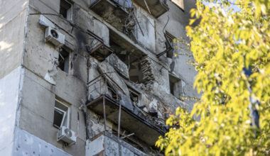 Russian drone damage