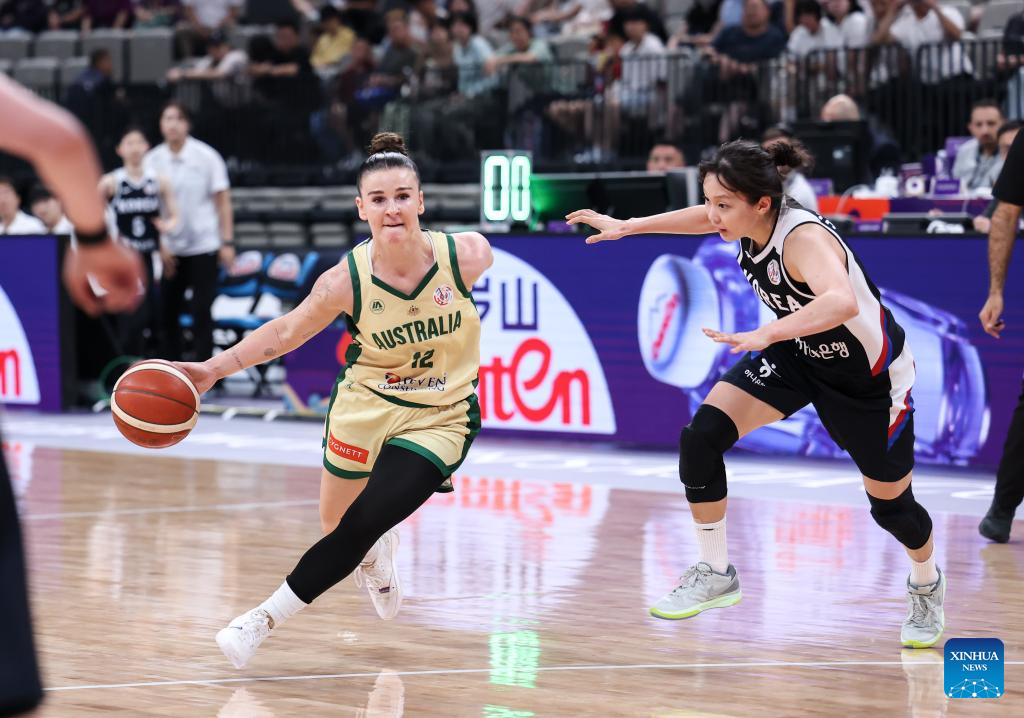 FIBA Women's Asia Cup 2025: Australia vs. South Korea-Xinhua