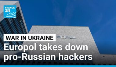 Europol-coordinated global operation takes down pro-Russian cybercrime network • FRANCE 24 English
