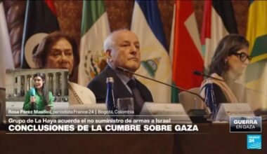 Informe desde Bogotá: Grupo de La Haya acuerda no suministrar armas a Israel • FRANCE 24 Español