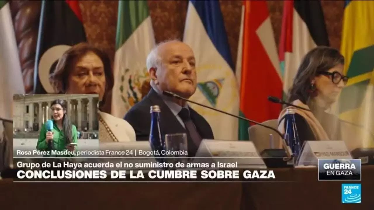 Informe desde Bogotá: Grupo de La Haya acuerda no suministrar armas a Israel • FRANCE 24 Español