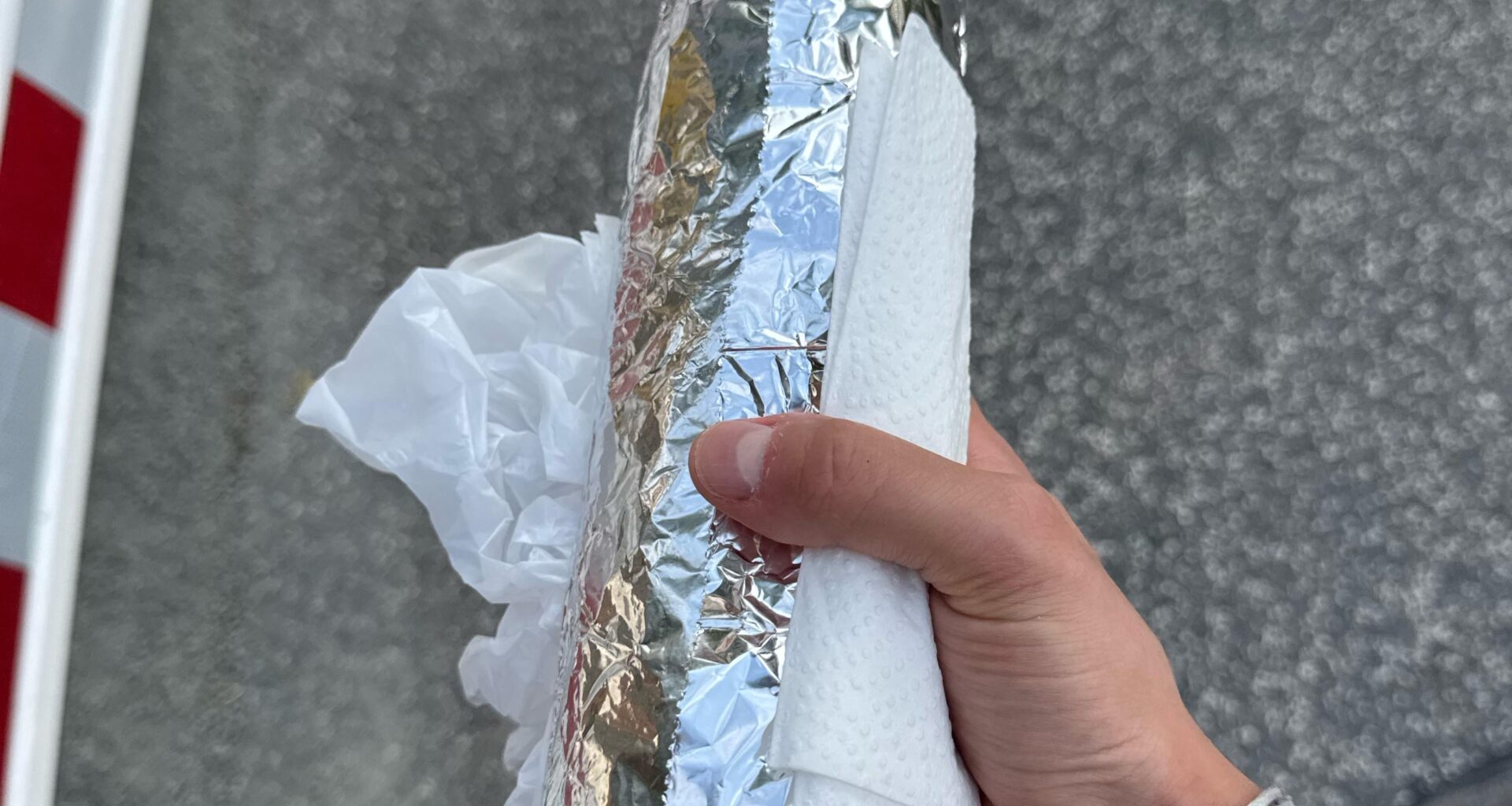 I guess this is what a „Jumbo“ Döner is now a days…