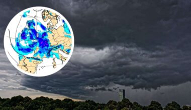 DWD warnt vor Starkregen und Gewitter – Schneise treibt an