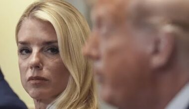 Pam Bondi CAUGHT covering for Trump over Epstein