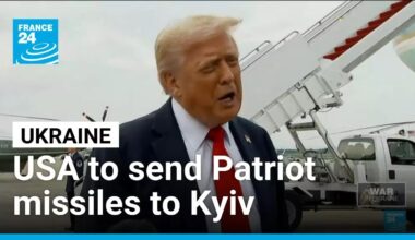 Donald Trump says will send US patriot missiles to Ukraine • FRANCE 24 English