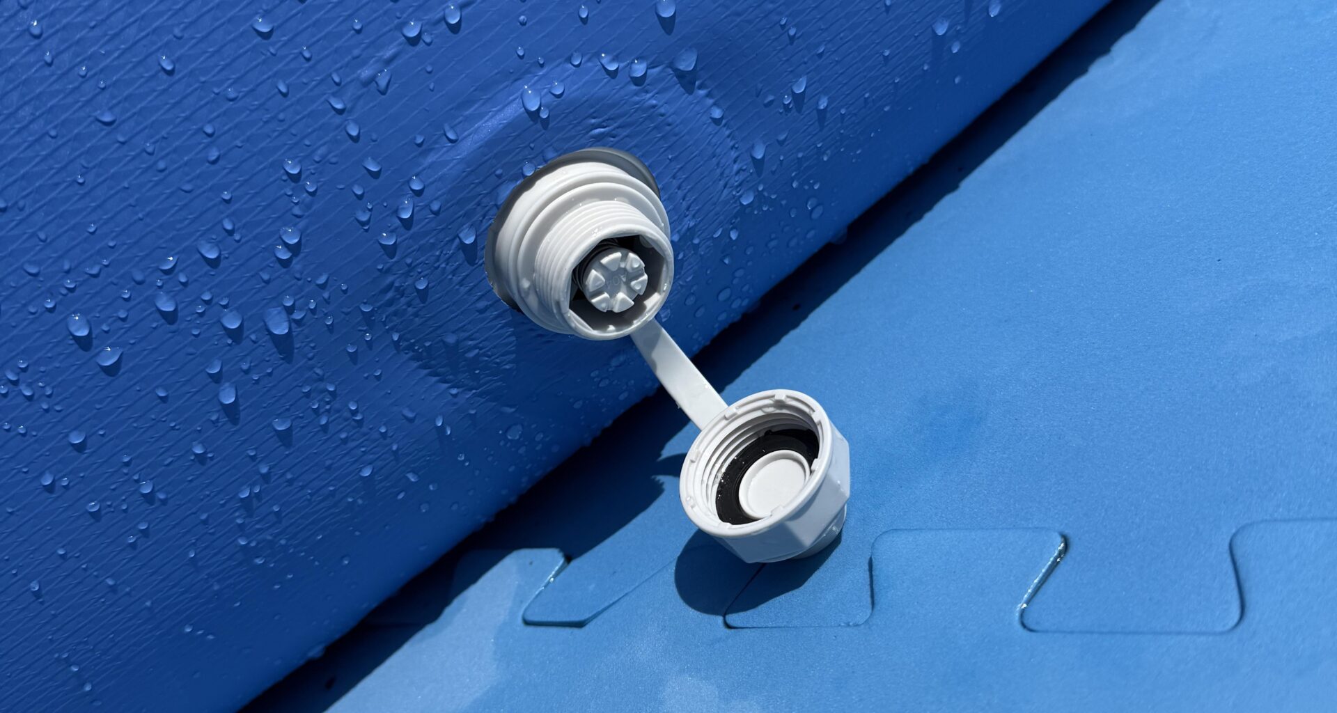 Wasser ablassen Aufstellpool