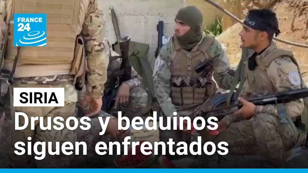 No paran los combates entre drusos y beduinos en el sur de Siria pese a llamado de alto el fuego