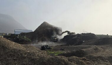 From Iceland — Woodchip Fire Still Smouldering After 24 Hours