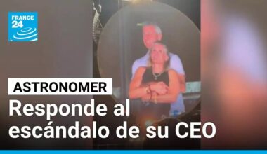 CEO de Astronomer dimite tras escándalo del video viral en concierto de Coldplay • FRANCE 24