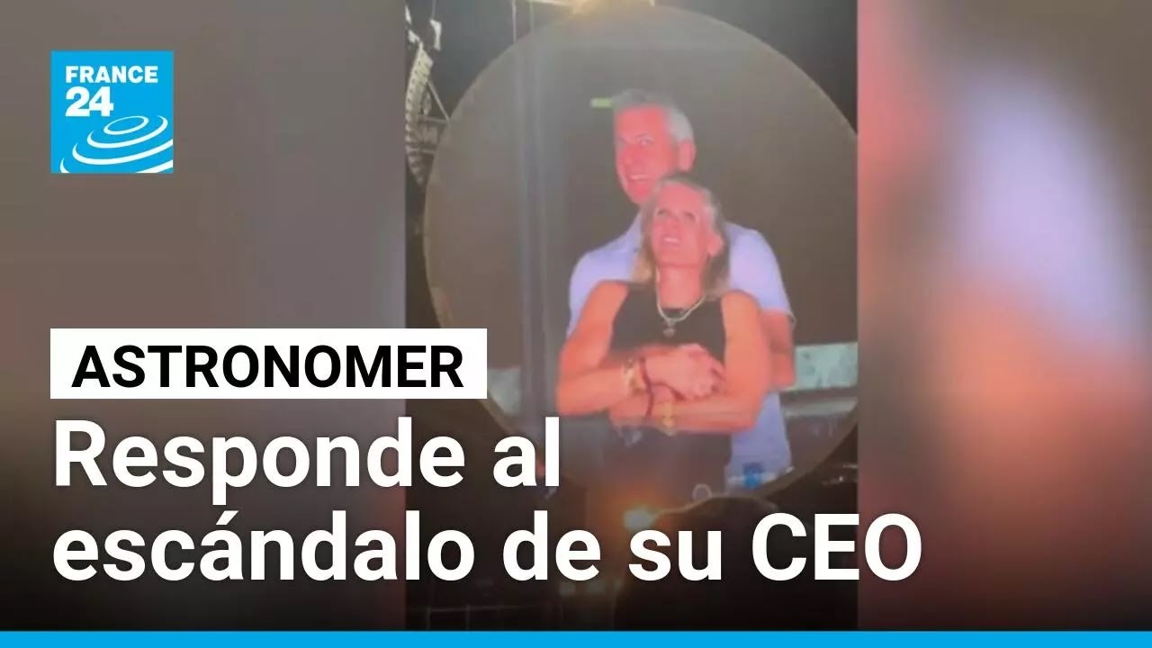 CEO de Astronomer dimite tras escándalo del video viral en concierto de Coldplay • FRANCE 24