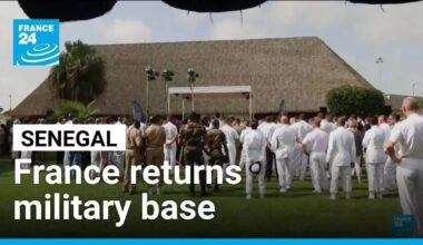 France returns military base to Senegal marking the end of its presence in West Africa • FRANCE 24